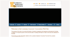 Desktop Screenshot of louisianaassessors.org